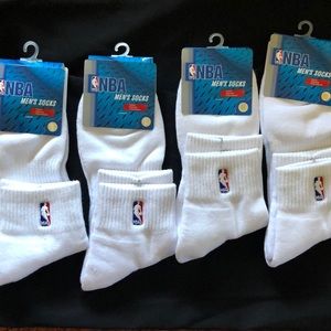 NBA men’s crew socks (NWT)